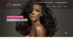 Desktop Screenshot of hairboss.com.au